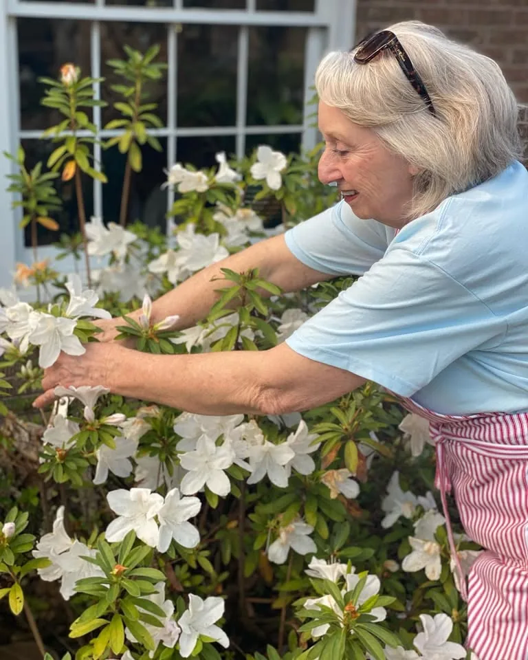 The Work Behind a Garden in Bloom