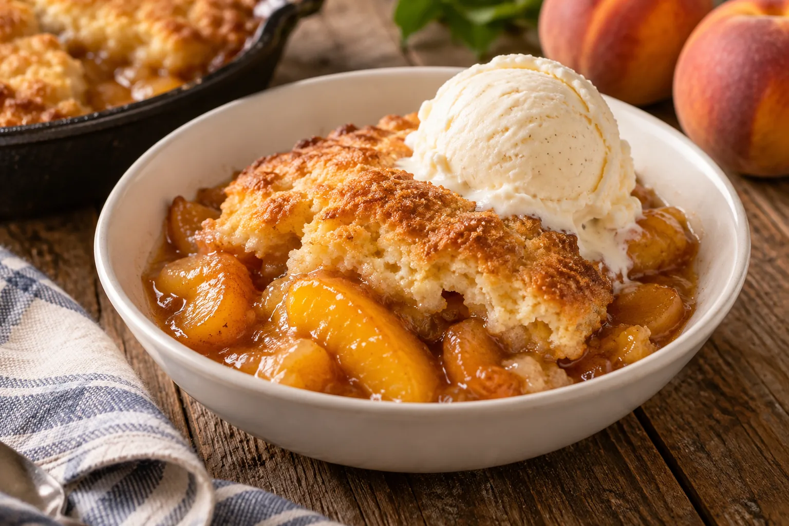 Peach Cobbler