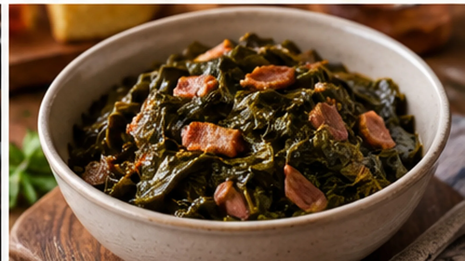 Collard Greens finished dish