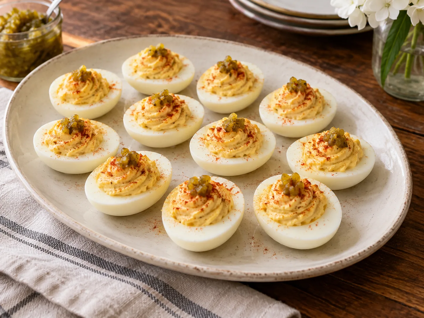 Classic Southern deviled eggs